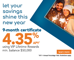 9-month 4.35% APY Certificate